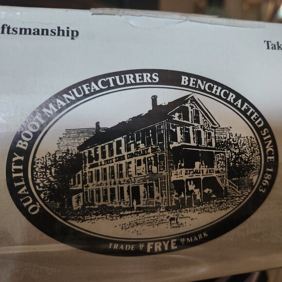 Brand New Frye Dorado - B'ful shade of Brown Riding Boot Leather Tall Sz 5/5.5 - Picture 6 of 10